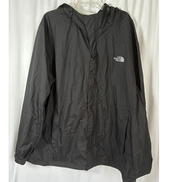 The North Face Venture 2 Jacket Mens 4XL Black Lightweight Camping Dryvent Rain - Picture 1 of 13